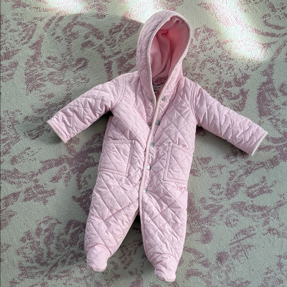 Ralph Lauren Pink Baby Snowsuit